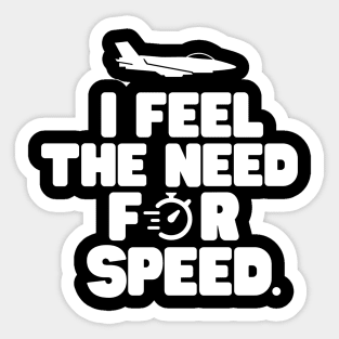 The need for speed Sticker